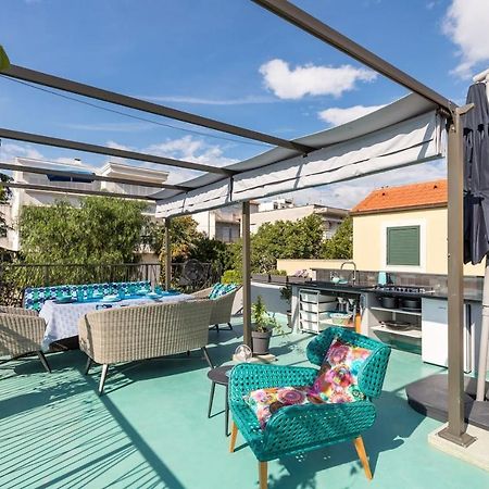 Boutique Triple House With Garden & Roof Terrace Villa Split Exteriör bild