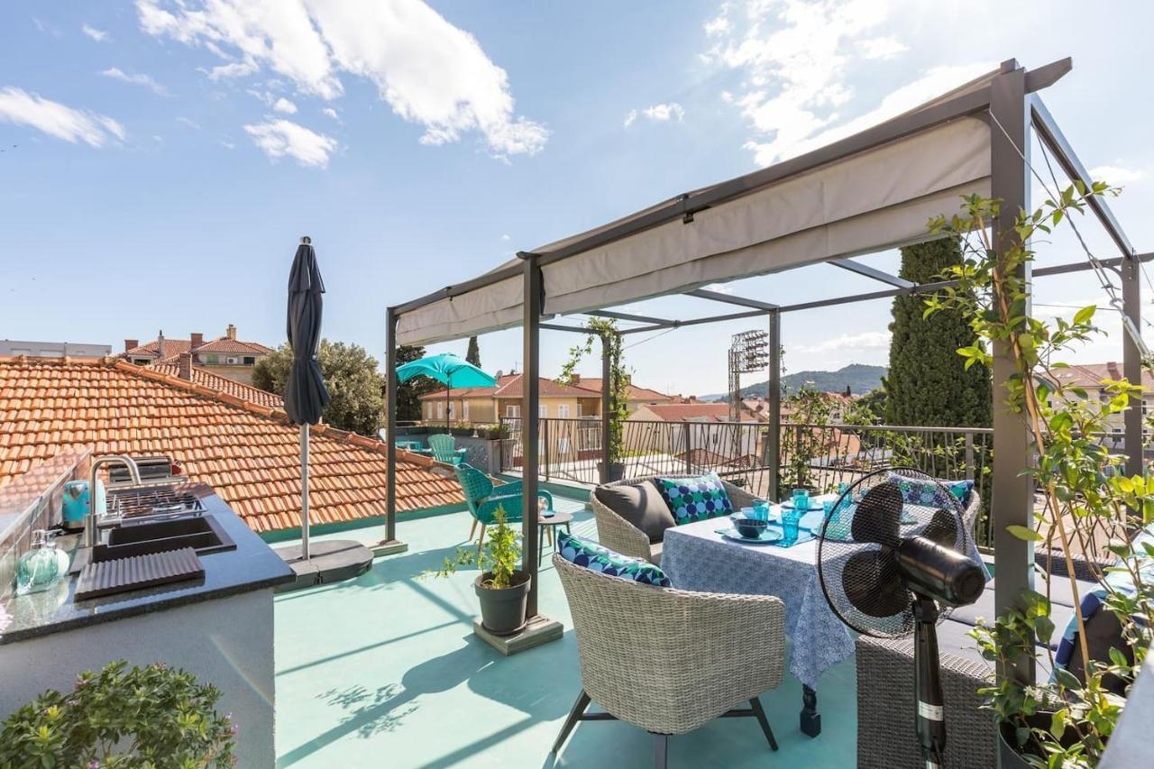Boutique Triple House With Garden & Roof Terrace Villa Split Exteriör bild