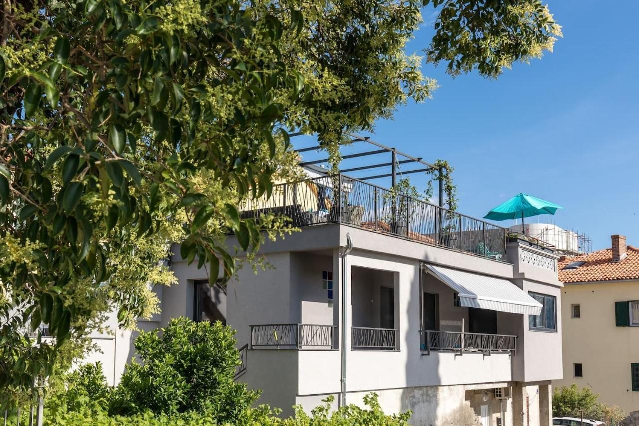 Boutique Triple House With Garden & Roof Terrace Villa Split Exteriör bild